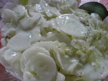 Gurken in Dillsahne - Rezept - Bild Nr. 8