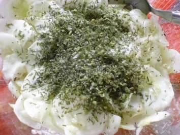 Gurken in Dillsahne - Rezept - Bild Nr. 9