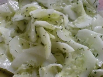 Gurken in Dillsahne - Rezept - Bild Nr. 10