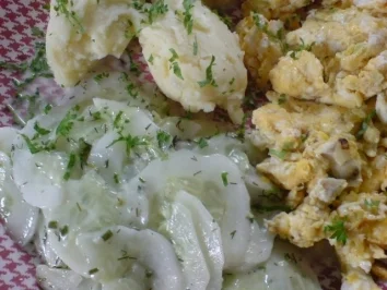 Gurken in Dillsahne - Rezept - Bild Nr. 17