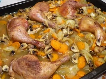 Rezept: Coq au Apfel-Wein Coq au Apfel-Wein - Rezept