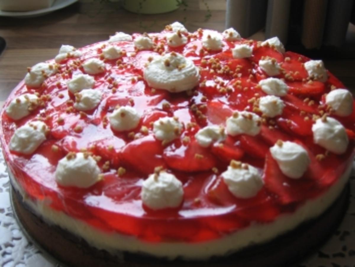 Marmorkuchen mit Erdbeeren - Rezept - Bild Nr. 7