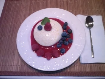 Panna Cotta mit Beeren - Rezept