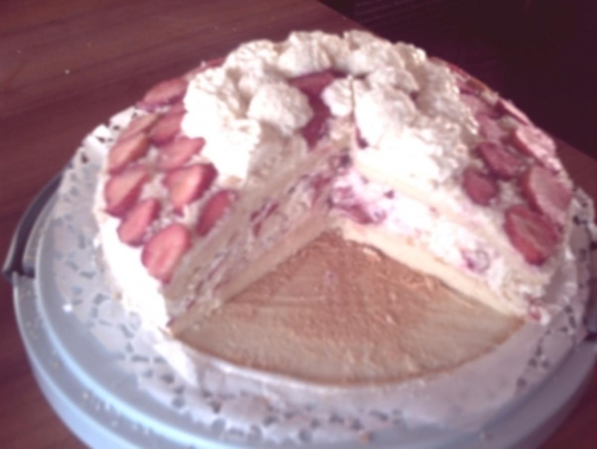 Torten: Raffaello-Erdbeer-Torte - Rezept - Bild Nr. 3