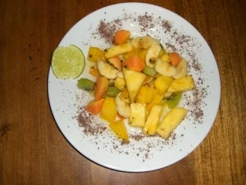 Exotischer Obstsalat - Rezept