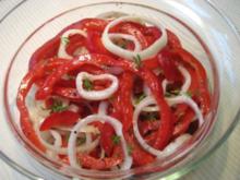 Roter Paprika-Salat ... - Rezept