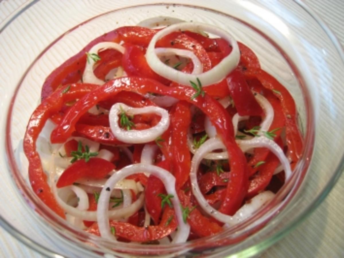 Bilder für Roter Paprika-Salat ... Rezept