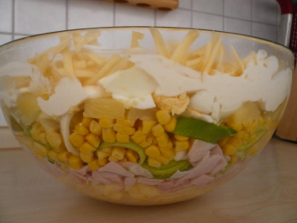 Schichtsalat - Rezept