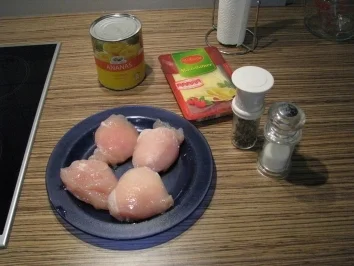 "HAUPTGERICHT" Hähnchen Hawai - Rezept - Bild Nr. 2