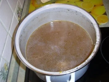 Pekingsuppe "Pork" ohne Eier mit Nudeln - Rezept - Bild Nr. 3