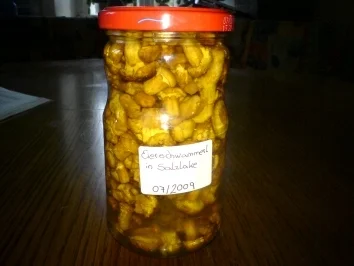 Eingelegte Pfifferlinge - Rezept