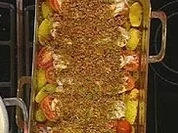 Fischgratin mit Chorizo-Bröseln - Rezept