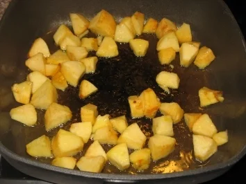 Rezept: apfelschmarrn mit vanillesauce Bild Nr. 4 apfelschmarrn mit vanillesauce - Rezept - Bild Nr. 4