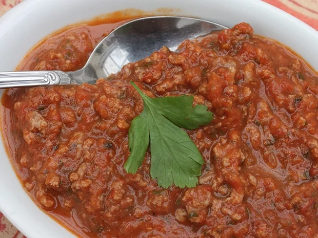 Rezept: original italienische Bolognese Sauce Bild Nr. 2 original italienische Bolognese Sauce - Rezept - Bild Nr. 2