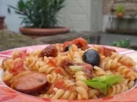 Rezept: Pasta mit Tomaten-Ragout Bild Nr. 2 Pasta mit Tomaten-Ragout - Rezept - Bild Nr. 2