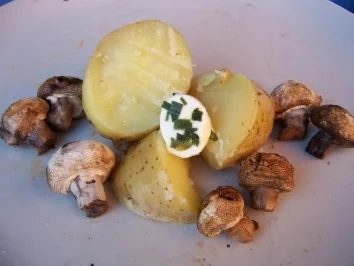 Rezept: Grill - Einfache Folienkartoffeln vom Grill Grill - Einfache Folienkartoffeln vom Grill - Rezept