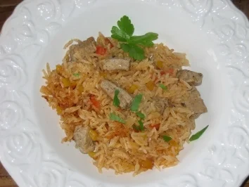 Hähnchen-Reis-Pfanne - Rezept - Bild Nr. 3