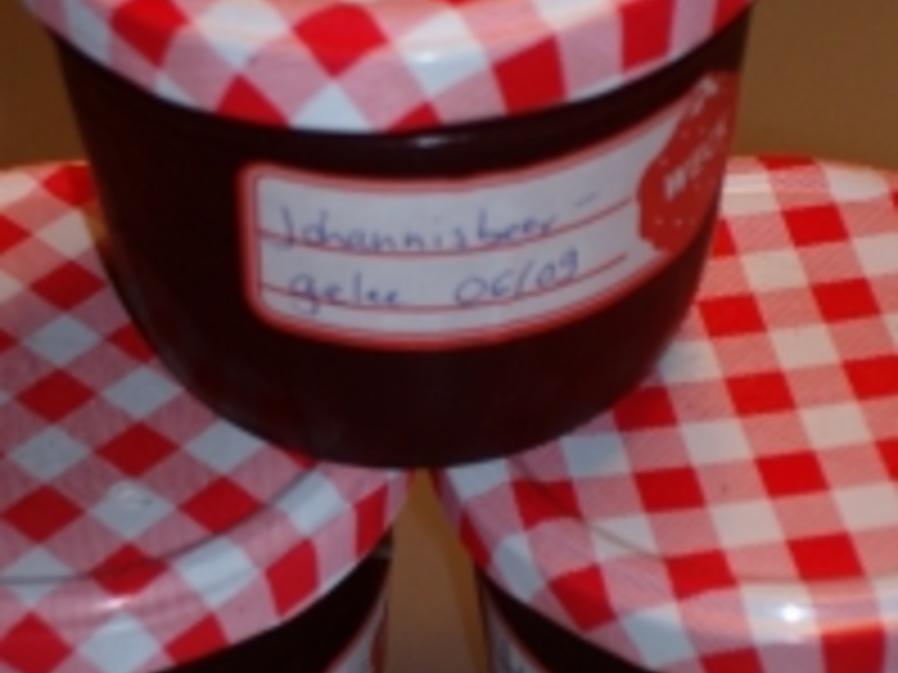 Johannisbeergelee - einfach - 135 kcal/100g