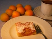 Marillen-Amaretto-Kuchen - Rezept