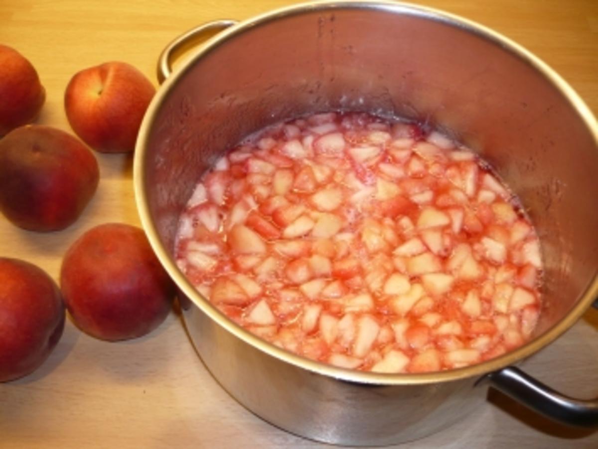 Pfirsichmarmelade - Rezept