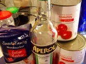 Tomatengelee, ergibt 6 Gläser a 450ml (das 6te große Glas ist schon bei Mutti) - Rezept