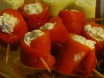 Antipasti am Spieß - Rezept