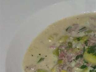 Käsesuppe - Rezept