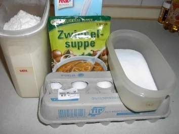 Zwiebelpfannkuchen - Rezept - Bild Nr. 3