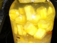 Ananaslikör - Rezept