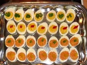 Bunte Partyeier - Rezept