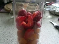 Rezept: Erdbeer-Aprikosen-Marmelade Bild Nr. 2 Erdbeer-Aprikosen-Marmelade - Rezept - Bild Nr. 2