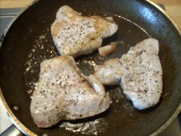 Rezept: Putensteaks mit Kartoffelhaube Bild Nr. 3 Putensteaks mit Kartoffelhaube - Rezept - Bild Nr. 3