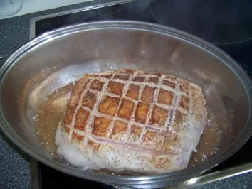 Fleisch - Schweineschulter ungarisch - Rezept - Bild Nr. 3