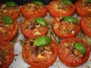 Gegrillte Tomaten mit Knoblauch - Rezept