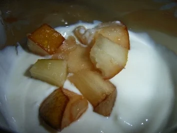 Rezept: Obstasalat: Caipirihna-Birnen Obstasalat: Caipirihna-Birnen - Rezept