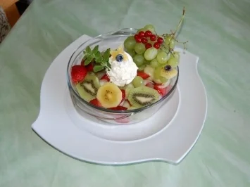 Rezept: gefüllte Melone gefüllte Melone - Rezept