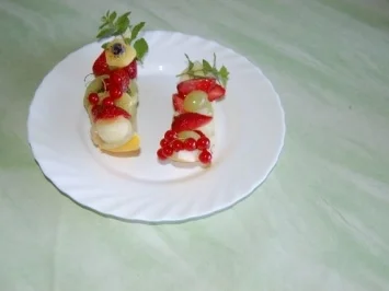 Rezept: gefüllte Melone Bild Nr. 2 gefüllte Melone - Rezept - Bild Nr. 2