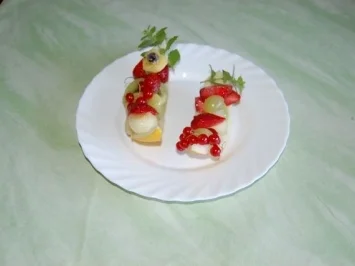 Rezept: gefüllte Melone Bild Nr. 3 gefüllte Melone - Rezept - Bild Nr. 3