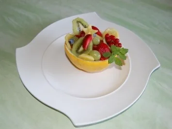 Rezept: gefüllte Melone Bild Nr. 4 gefüllte Melone - Rezept - Bild Nr. 4