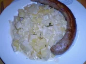  Kohlrabi - Kartoffeln in Käsesahne - Creme - Rezept