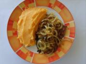 Kalbsleber mit Süsskartoffelpürree - Rezept