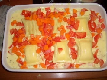 Rezept: Gratinierte Maultaschen Bild Nr. 6 Gratinierte Maultaschen - Rezept - Bild Nr. 6