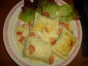 Gratinierte Maultaschen - Rezept