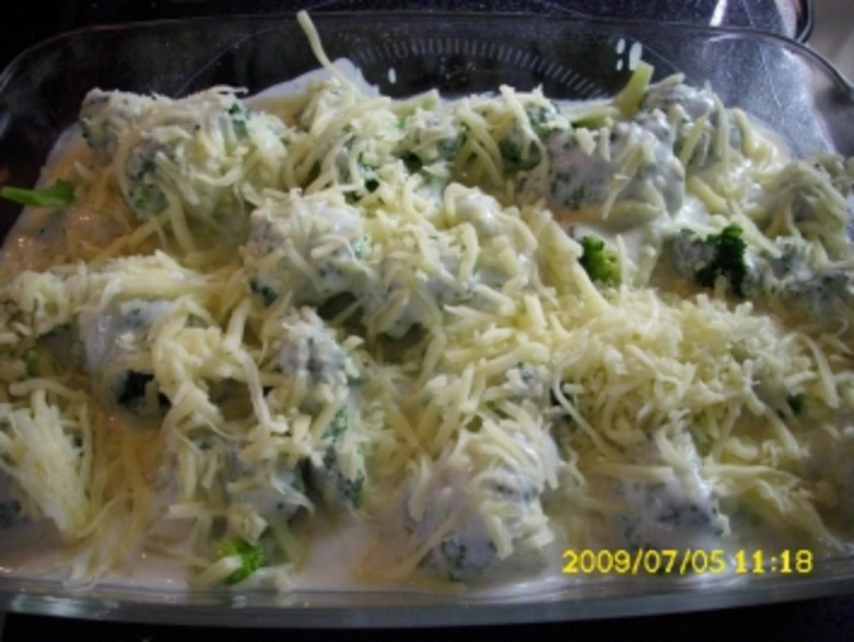 Gemüse:   Kartoffel-Broccoli-Gratin - Rezept - Bild Nr. 2