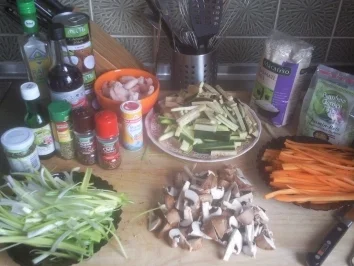 Grünes Thai-Curry mit Garnelen - Rezept - Bild Nr. 2