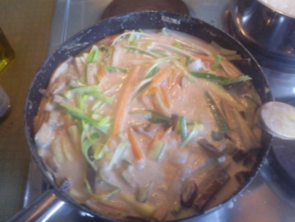 Grünes Thai-Curry mit Garnelen - Rezept - Bild Nr. 4