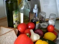 Rezept: Gazpacho, schnell gemacht Bild Nr. 2 Gazpacho, schnell gemacht - Rezept - Bild Nr. 2