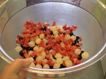 Hitzefrei-Nudelsalat - Rezept