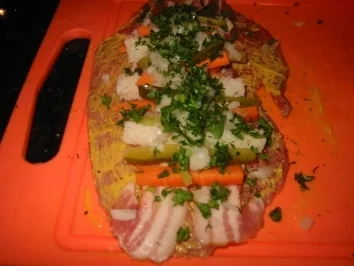 Rezept: Rindfleischvögel - Rinderrouladen Bild Nr. 3 Rindfleischvögel - Rinderrouladen - Rezept - Bild Nr. 3