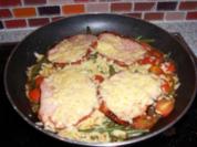 Kasseler-Pfanne mit grünen Bohnen - Rezept